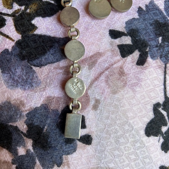 **SOLD** sterling silver & abalone shell bracelet & earrings.  EUC - Picture 3 of 3